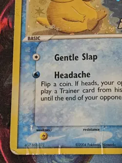 Pokemon TCG - Psyduck - Ex Team Rocket Returns Reverse Holo Stamped 70/109 - Bad - Image 4
