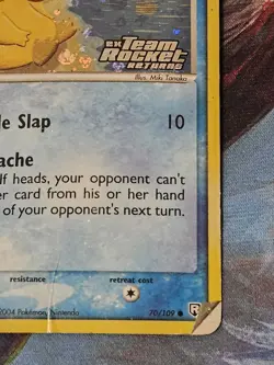 Pokemon TCG - Psyduck - Ex Team Rocket Returns Reverse Holo Stamped 70/109 - Bad - Image 5