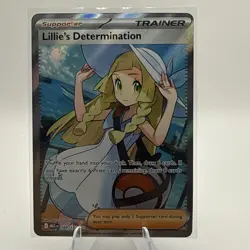 Pokemon Mega Evolution Lillie's Determination SR 169/132 - Image 1