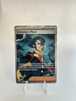 Pokemon Grimsley's Move 120/094 Me02: Phantasmal Flames Full Art Holo Ultra Rare - Image 1