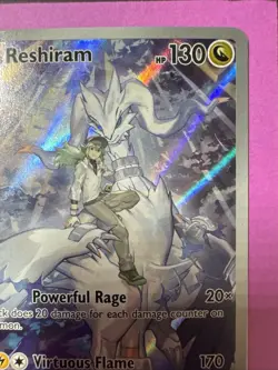 Pokemon TCG N's Reshiram 167/159 Illustration Rare SV09: Journey Together (JTG) - Image 4