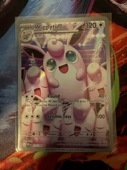 Wigglytuff 105/094 Pokemon Phantasmal Flames - Near Mint Illustration Rare - Image 1