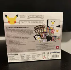 Pokemon TCG Elite Trainer Box ETB 25th Anniversary Celebrations New Sealed - Image 3