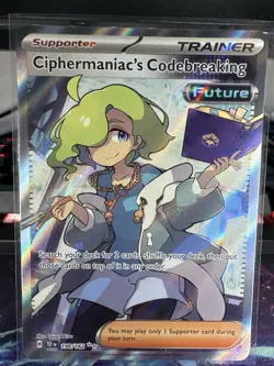 Pokemon TCG Ciphermaniac's Codebreaking 198/162 Temporal Forces Ultra Rare NM/M - Image 1