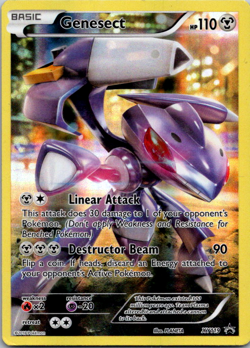 Genesect XY119 Holo Full Art XY Blackstar Promo Pokemon Generations - Image 1