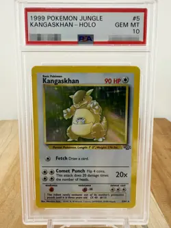 1999 Pokemon Jungle - #05 Kangaskhan - Holo - PSA 10 - Image 1