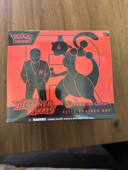 Pokemon TCG Destined Rivals ETB Elite Trainer Box Center Exclusive - Image 1