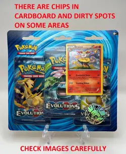 (402880) Pokemon XY Evolutions Booster Braixen 3-Pack Blister - Factory Sealed - Image 2