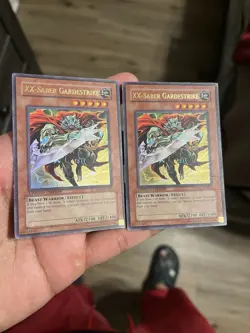 Yugioh XX-Saber Gardestrike 2x ANPR-ENSP1 Ultra Rare Limited Edition LP - Image 1