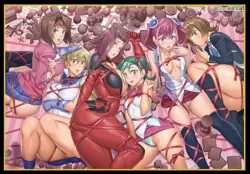 Yu-Gi-Oh! heroines Doujin Card Sleeve Protector japan - Image 1