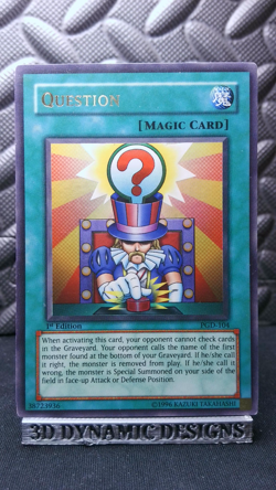 | Yugioh Question PGD-104 1st Edition Ultra Rare Pharaonic Guardian PL 🔥 | - Image 1