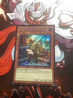 AUSSA THE EARTH CHARMER SECRET RARE CH02-EN004 Yu-Gi-Oh! - Image 1