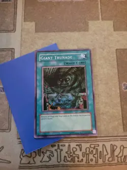 YUGIOH GIANT TRUNADE MRL-048 SUPER UNLIMITED ED NM 1996 - Image 2