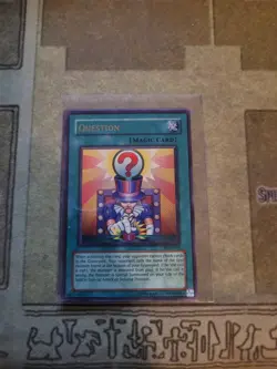 YUGIOH QUESTION PGD-104 ULTRA UNLIMITED ED VLP 1996 - Image 1