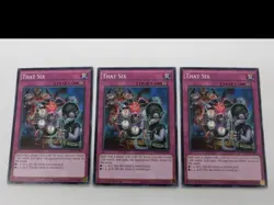 That Six (3x) DUEA-EN080 Common NM 1st Edition Yugioh - Image 1