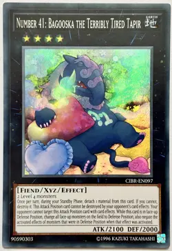 CIBR-EN097 Number 41: Bagooska the Terribly Tired Tapir - Super Rare UNL LP - Image 1