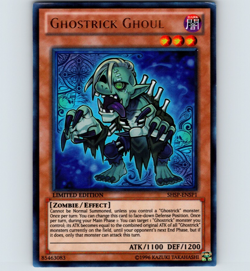 Yugioh Ghostrick Ghoul SHSP-ENSP1 Limited Edition Ultra Rare Holo - LP - Image 1