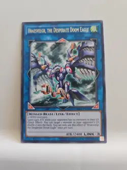 Hraesvelgr, the Desperate Doom Eagle RIRA-EN082 Rising Rampage-Unlimited Edition - Image 1