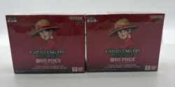 Lot of (2) One Piece English OP-13 Carrying On His Will Booster Boxes Sealed - Image 1