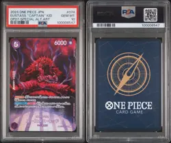 2024 One Piece JPN Eustass “Captain Kid” OP07 Special Alt Art - Image 3