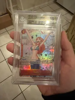 One Piece CCG Nami Manga Alternate Art OP01-016 BGS 10 - Image 1