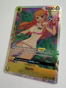 One Piece CCG Nami OP08-106 SR - Two Legends Near Mint - Image 3