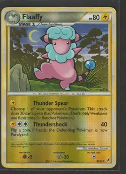 Flaaffy 43/95 Reverse Holo - Call of Legends LP-MP Pokemon Card TCG - Image 1