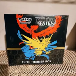Pokemon Card Sun & Moon Hidden Fates Elite Trainer Box ETB FACTORY SEALED - Image 1
