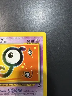 Pokemon TCG Unown Black Star Promo Card J #38 - Image 4