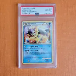 POP 13 Vaporeon 52/95 PSA 10 Pokemon Card Call Of Legends Uncommon Card - Image 1