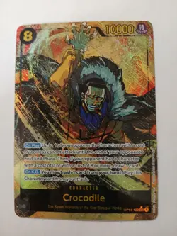 Crocodile OP14-120 Alt Art SEC One Piece Card Game English - Image 1