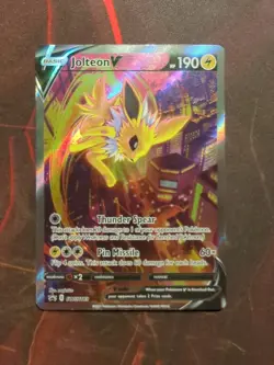 Jolteon V SWSH183 SWSH: Sword & Shield Promo Cards Holo - Image 1