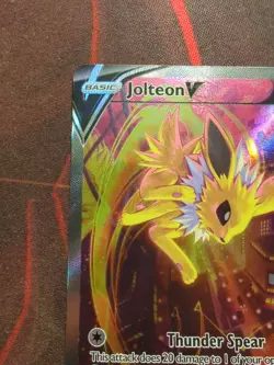 Jolteon V SWSH183 SWSH: Sword & Shield Promo Cards Holo - Image 2