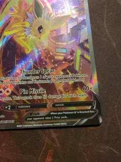 Jolteon V SWSH183 SWSH: Sword & Shield Promo Cards Holo - Image 5