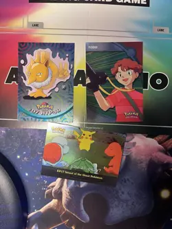 Lot of 25 Pokemon Cards - 1999 Topps - 3 Holos TV Animation and Movie Animation - Image 3