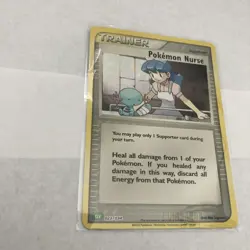 Pokemon Nurse 023/034 Trading Card Game Classic Holo - Image 1