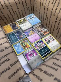 🔥 17lbs 4200+ UNSEARCHED Pokemon Bulk Lot! Some Holos & Vintage Cards LP/NM ✨ - Image 4