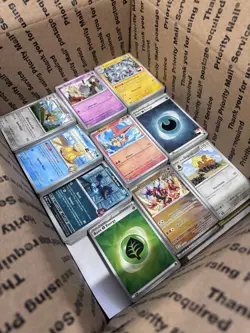 🔥 17lbs 4200+ UNSEARCHED Pokemon Bulk Lot! Some Holos & Vintage Cards LP/NM ✨ - Image 5
