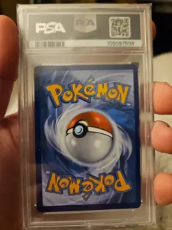 2016 Pokemon XY Evolutions #107 Full Art Brock's Grit PSA 9 Card - Image 2