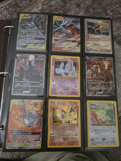 Pokemon card binder Collection, 500+ Cards, Modern Cards, Vintage Cards, Holos - Image 1