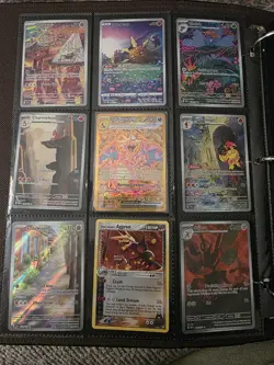 Pokemon card binder Collection, 500+ Cards, Modern Cards, Vintage Cards, Holos - Image 2