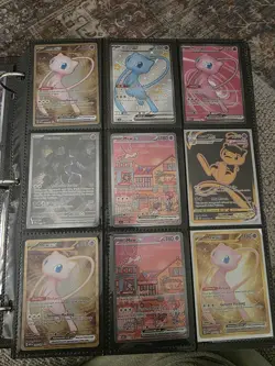 Pokemon card binder Collection, 500+ Cards, Modern Cards, Vintage Cards, Holos - Image 3
