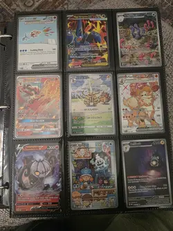 Pokemon card binder Collection, 500+ Cards, Modern Cards, Vintage Cards, Holos - Image 5