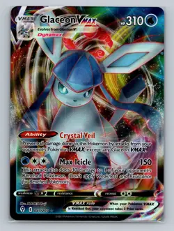 Pokemon Miscellaneous Cards & Products #041/203 Glaceon VMAX - Image 1