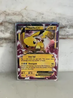 Pokemon Card Pikachu EX XY84 XY Generations Promo Holo Ultra Rare - Image 1
