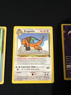 Pokemon TCG Dragonite #5 Black Star Promo WB the First Movie Stamped Card - Image 1