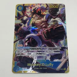Monkey D. Luffy OP11-118 SEC A Fist of Divine Speed ONE PIECE Card Game English - Image 1