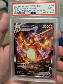 Charizard VMAX SWSH261 SWSH: Sword & Shield Promo Cards Holo PSA 9 - Image 1