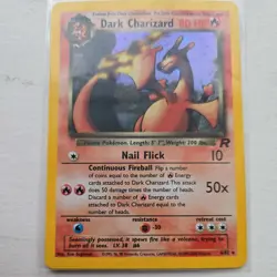 Dark Charizard - 4/82 - Pokemon Team Rocket Unlimited Holo Rare Card - Image 1