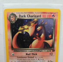 Dark Charizard - 4/82 - Pokemon Team Rocket Unlimited Holo Rare Card - Image 3